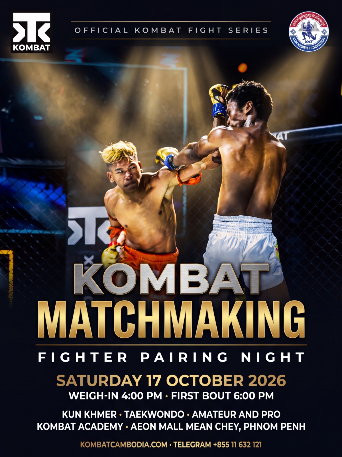 Kombat Matchmaking - Test Event poster